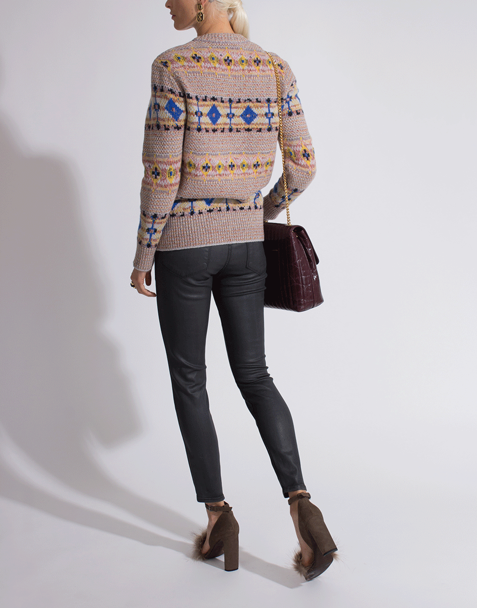 VICTORIA BECKHAM-Fairisle Jumper-MULTI