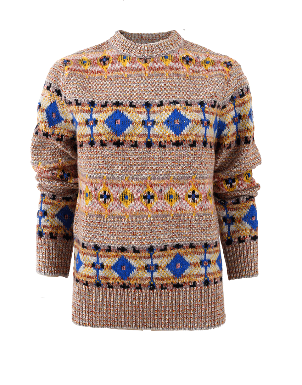 VICTORIA BECKHAM-Fairisle Jumper-MULTI