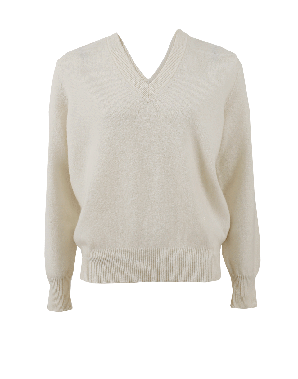 VICTORIA BECKHAM-Double V-Neck Jumper-