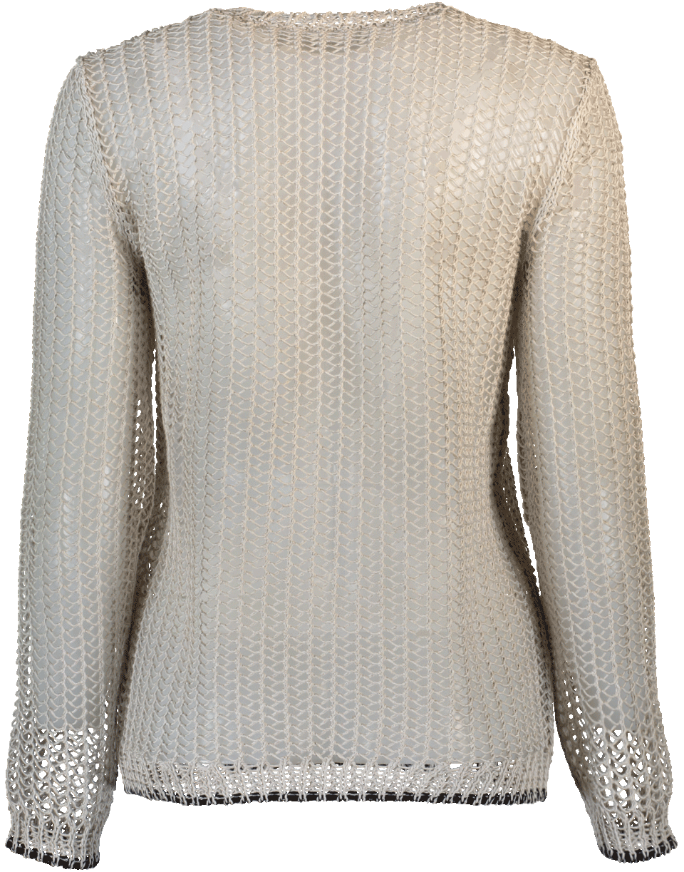VICTORIA BECKHAM-Mesh Top-