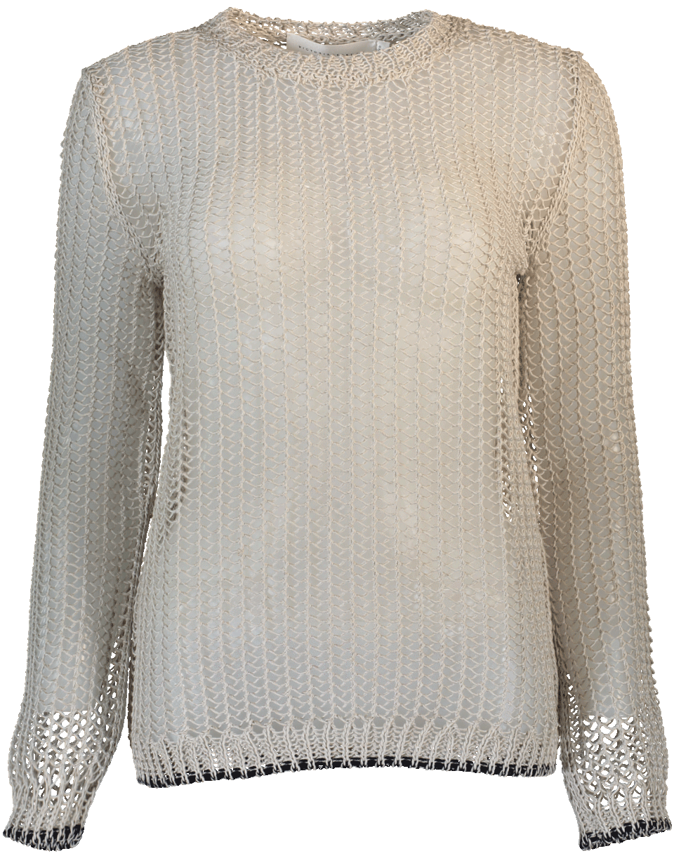 VICTORIA BECKHAM-Mesh Top-