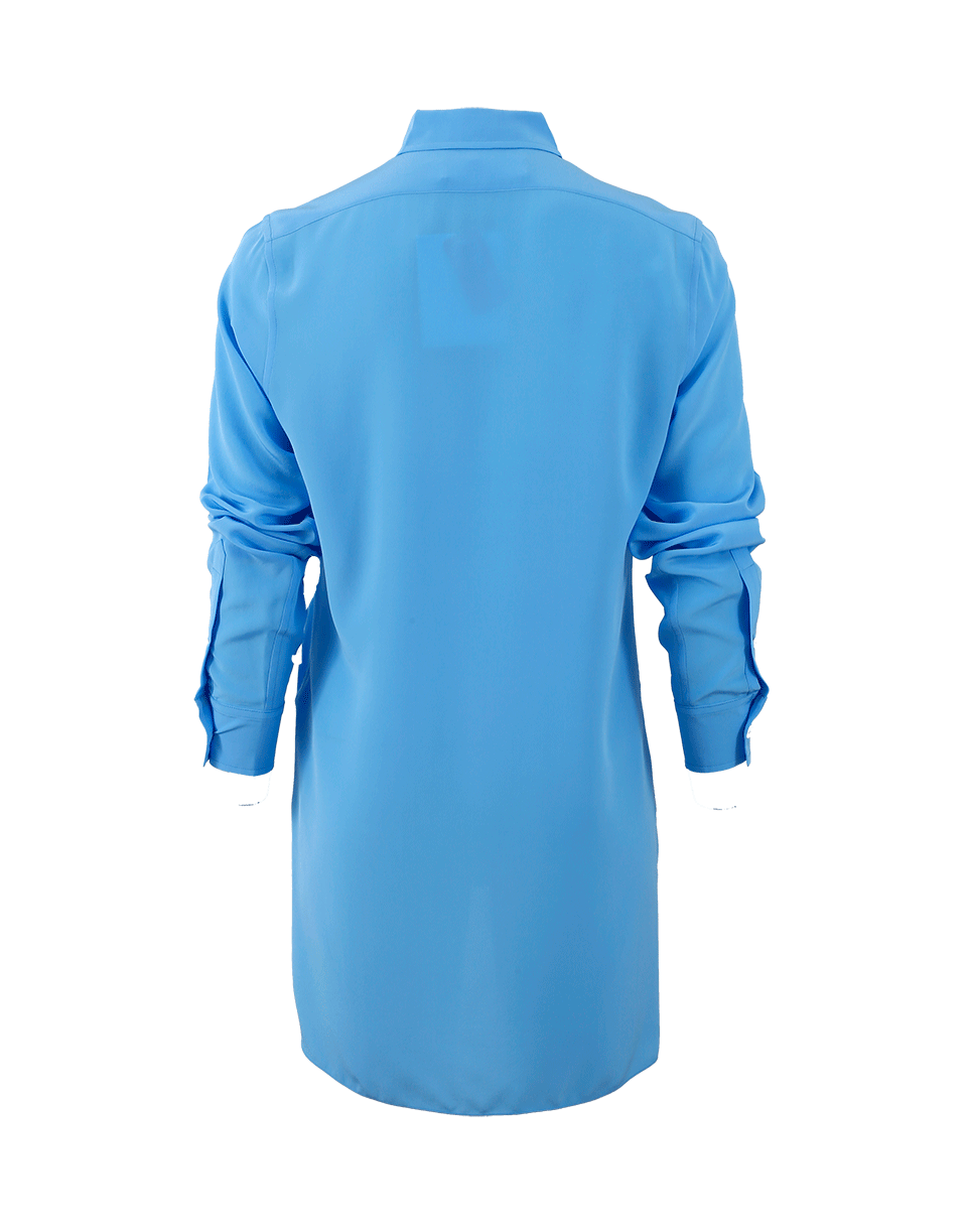 VICTORIA BECKHAM-Diagonal Placket Shirting-
