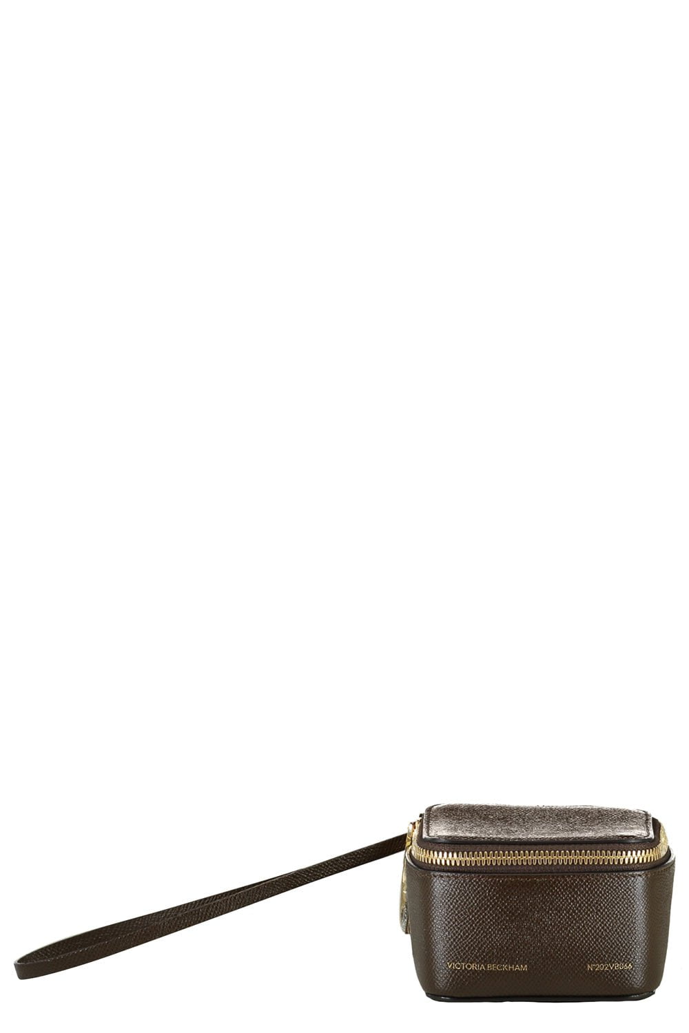 VICTORIA BECKHAM-Vanity Micro Clutch - Khaki-KHAKI