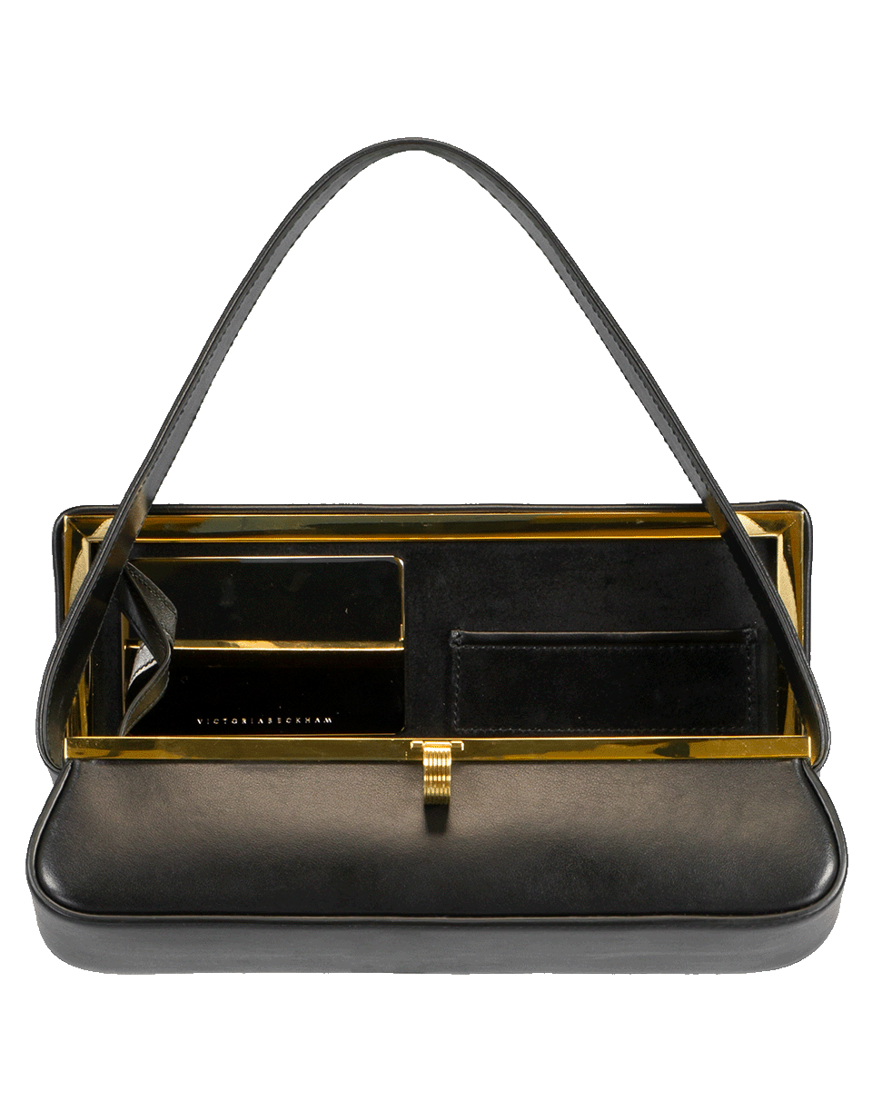 VICTORIA BECKHAM-Powder Box Handbag-BLACK