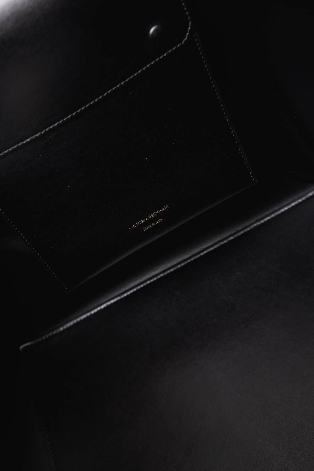 VICTORIA BECKHAM-W11 Medium Tote Bag-BLACK