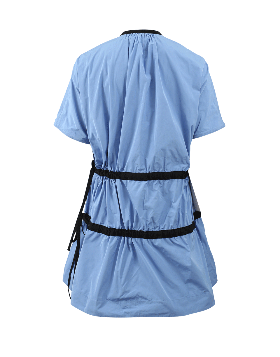 VICTORIA BY V. BECKHAM-Drawstring Mini Dress-