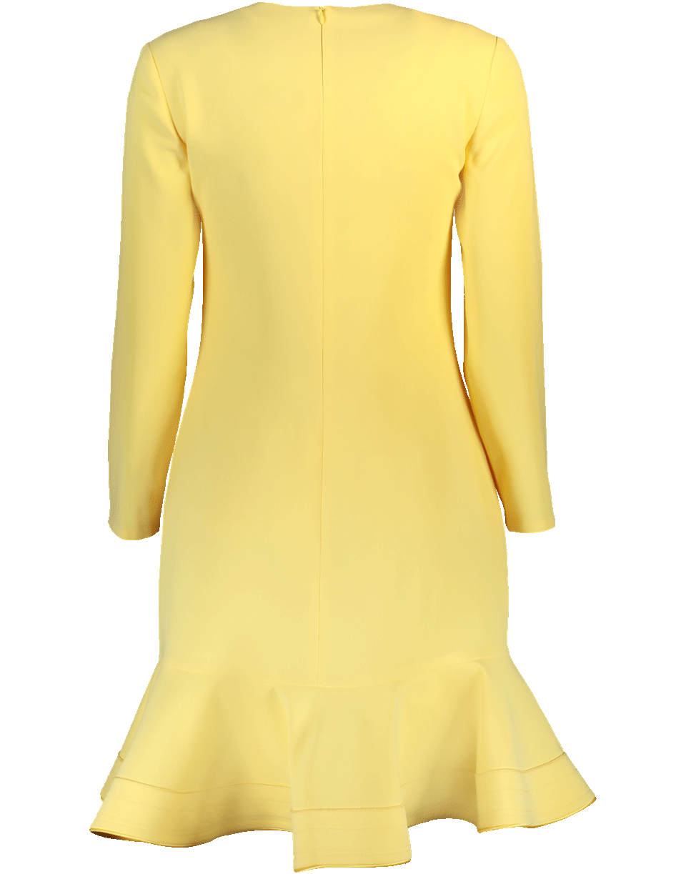 VICTORIA BY V. BECKHAM-Zigzag Shift Dress-