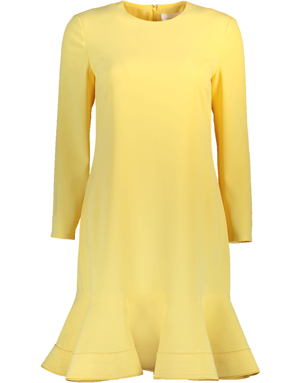 VICTORIA BY V. BECKHAM-Zigzag Shift Dress-