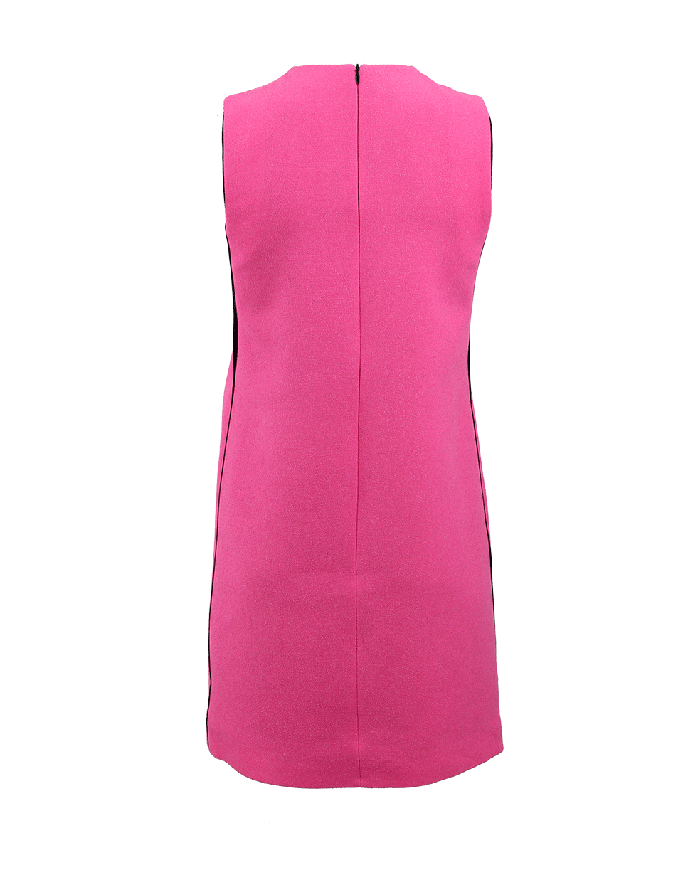 VICTORIA BY V. BECKHAM-Bi-Colored Shift Dress-