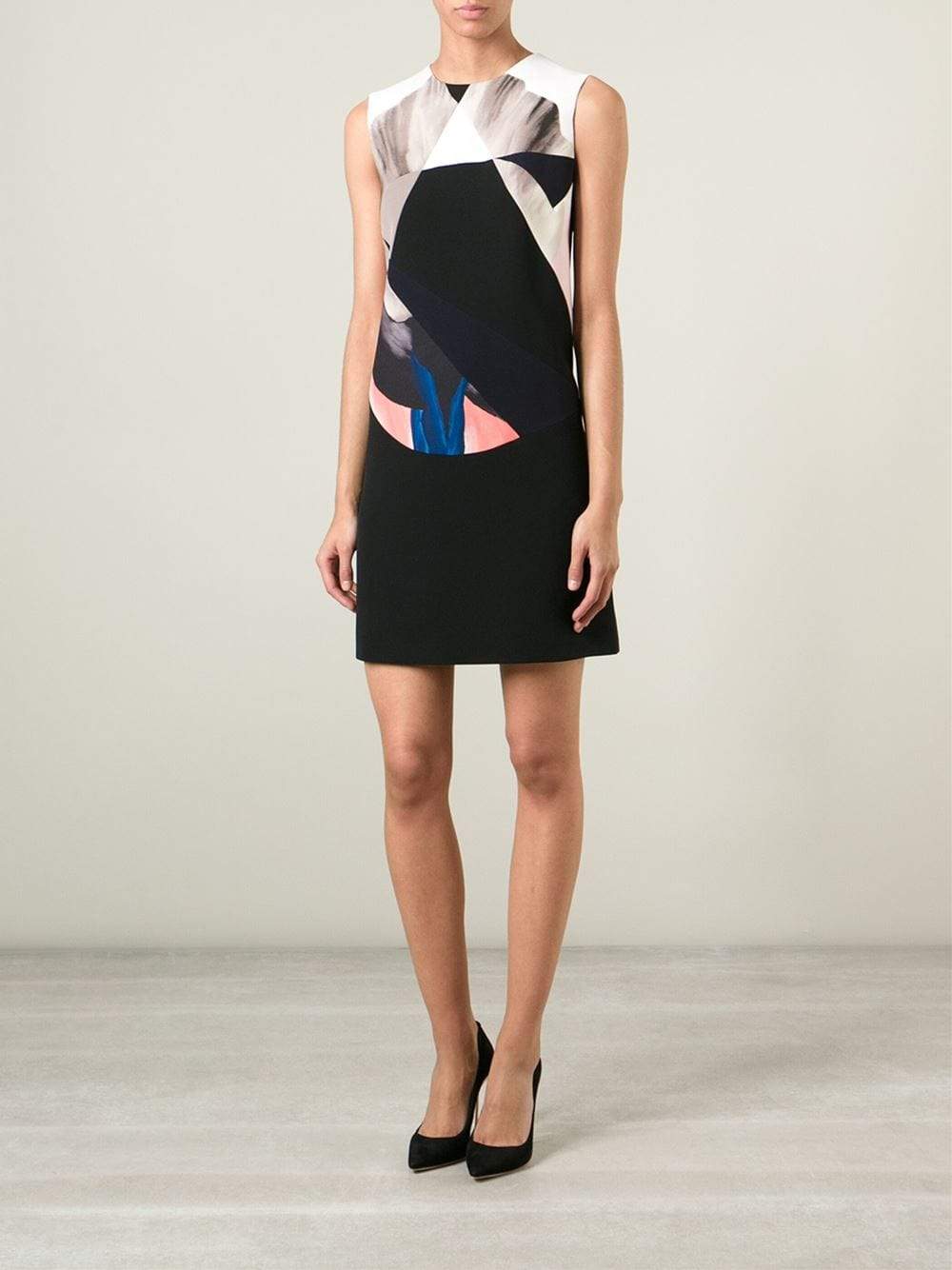 VICTORIA BY V. BECKHAM-Textured Block Shift-