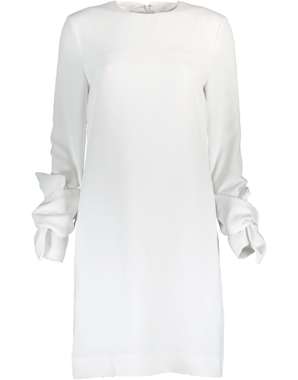 VICTORIA BY V. BECKHAM-Twist Sleeve Shift Dress-
