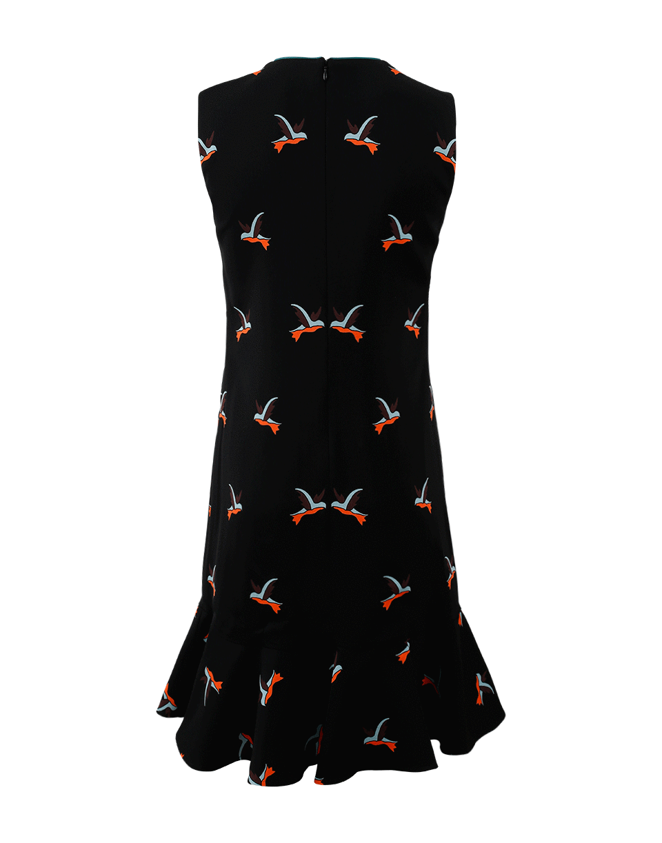 VICTORIA BY V. BECKHAM-Hummingbird Print Dress-