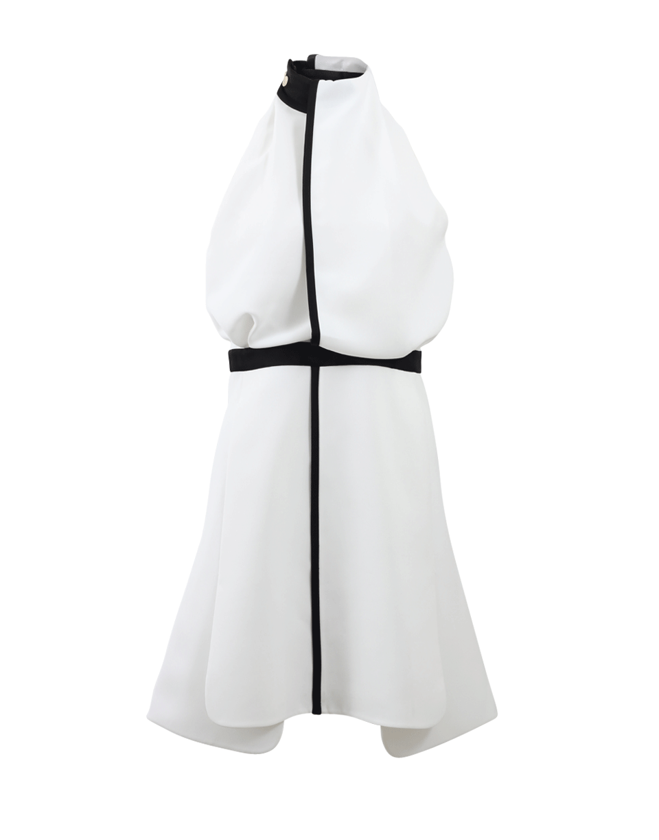 VICTORIA BY V. BECKHAM-Draped Halter Dress-