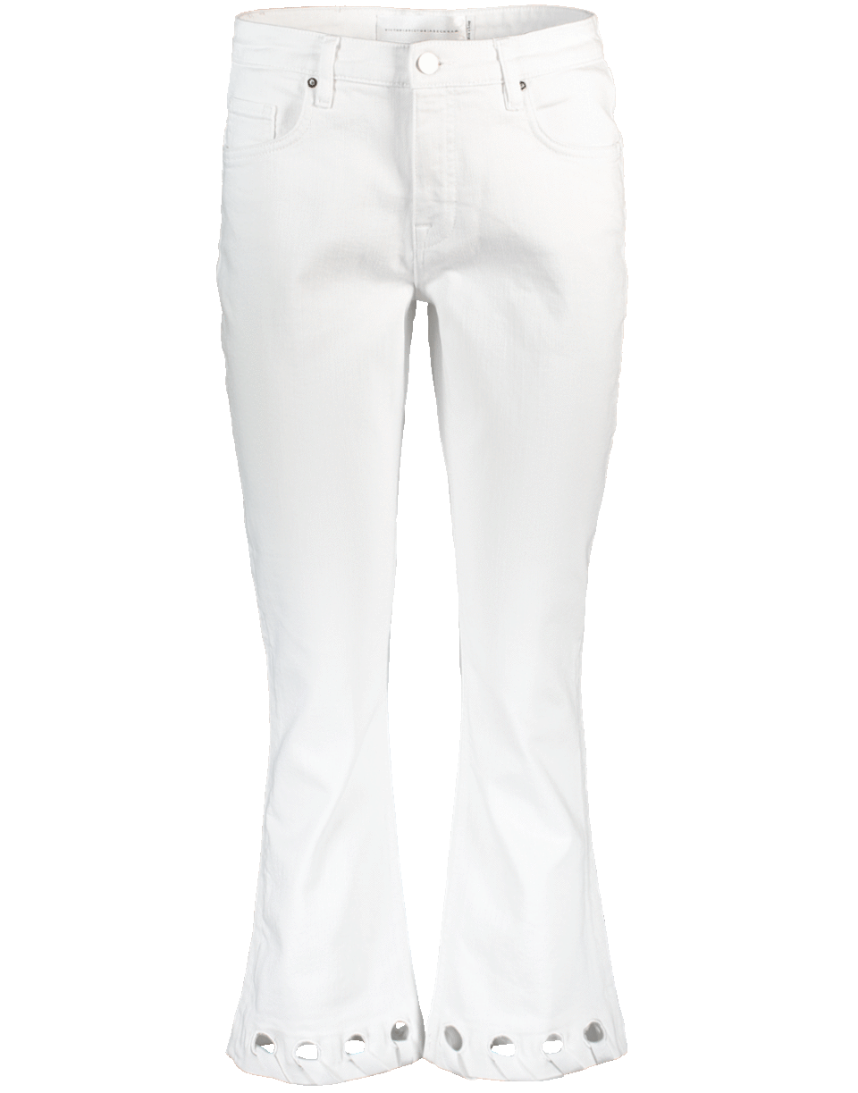 VICTORIA BY V. BECKHAM-Mini Flare Pant-