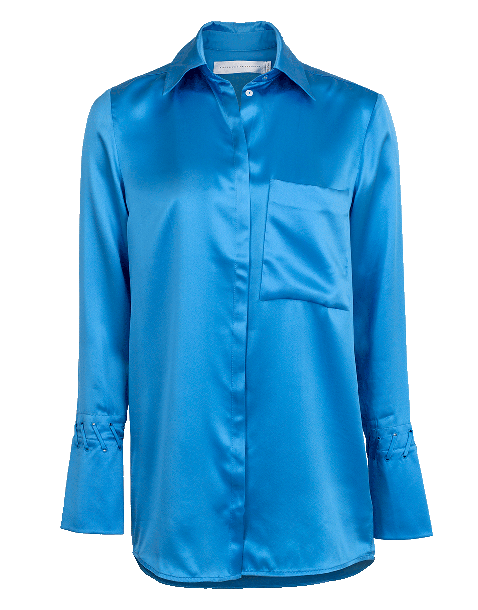 VICTORIA BY V. BECKHAM-Fluid Shirt-