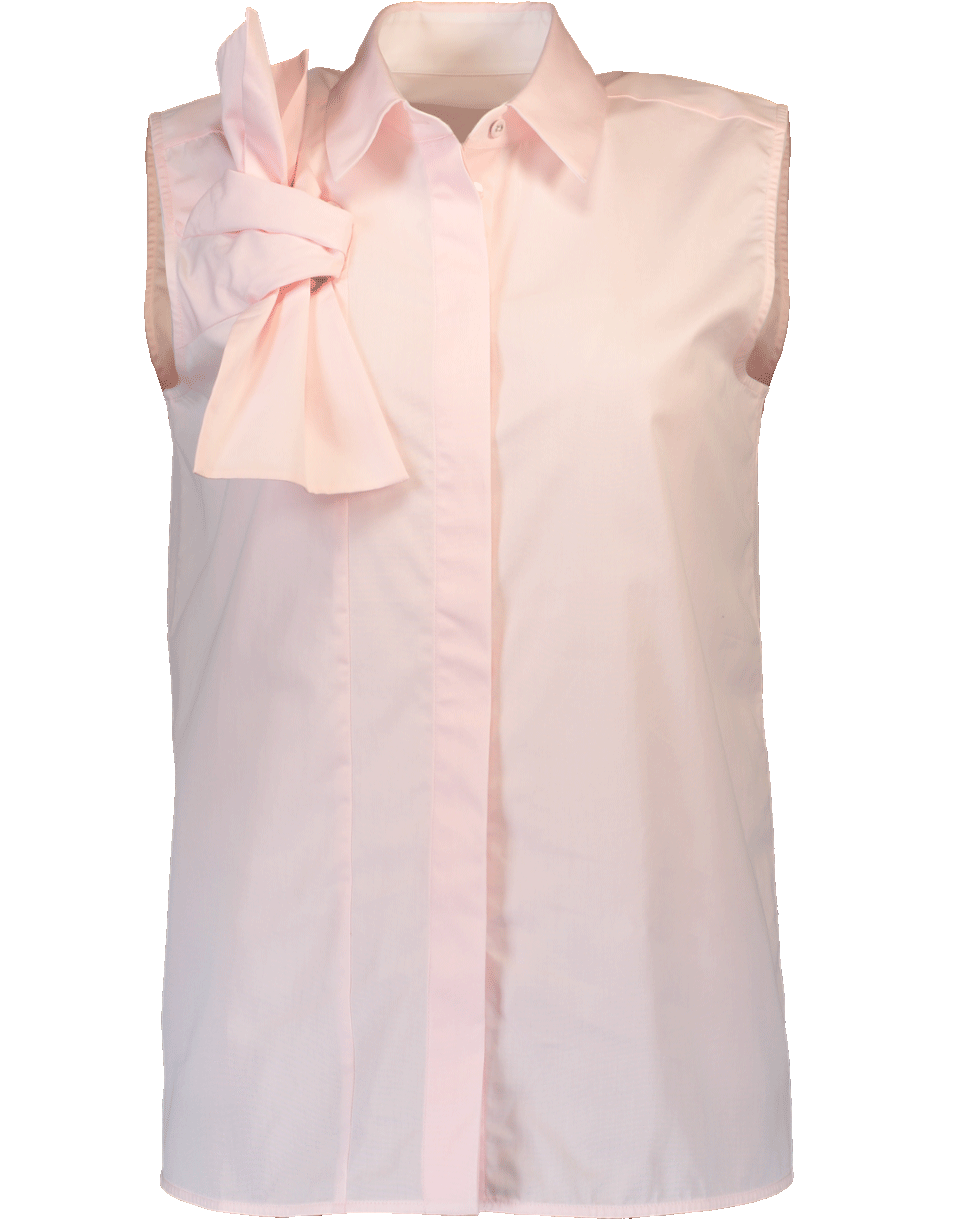 VICTORIA BY V. BECKHAM-Bow Shirt-