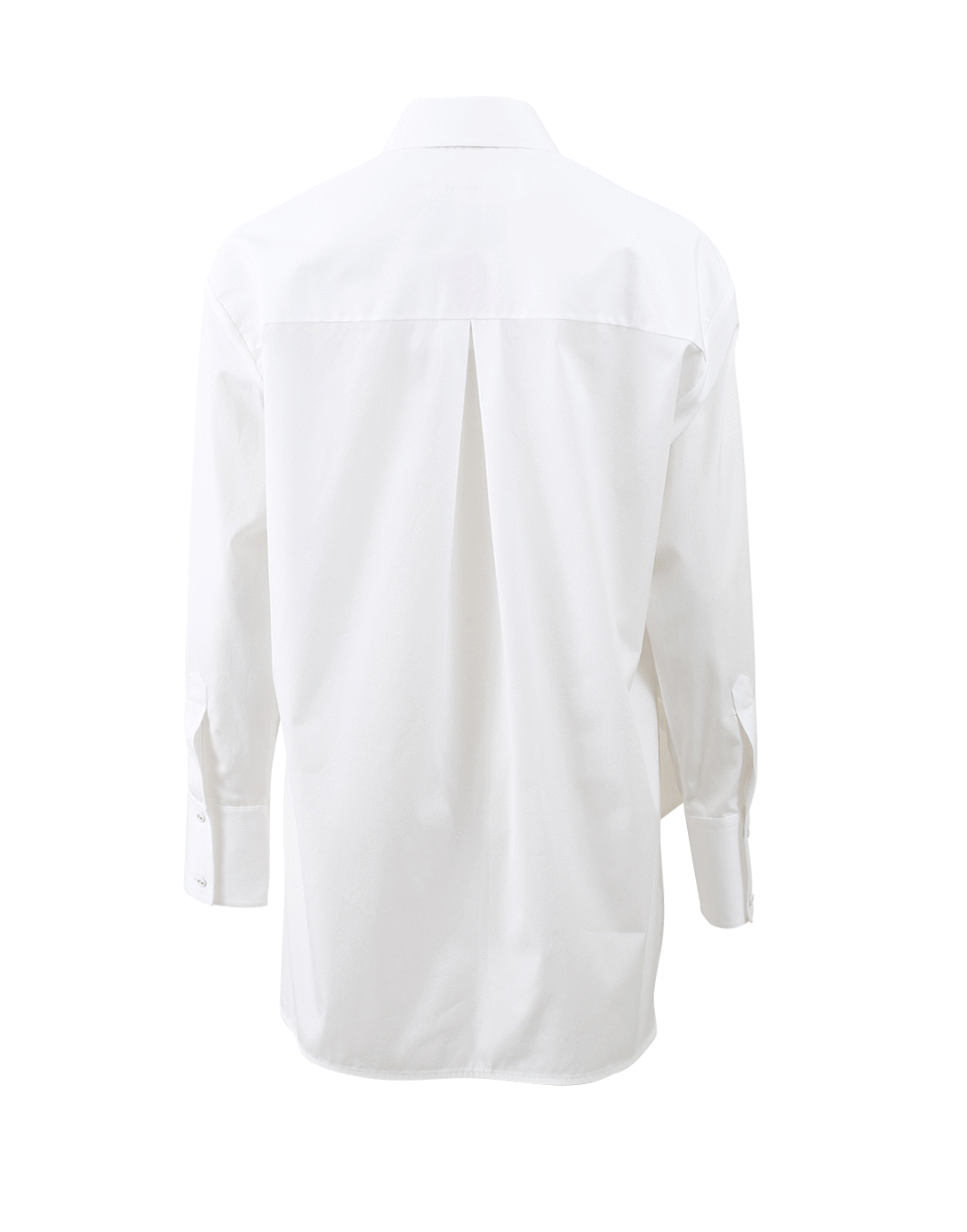 VICTORIA BY V. BECKHAM-Assymetrical Bow Shirt-