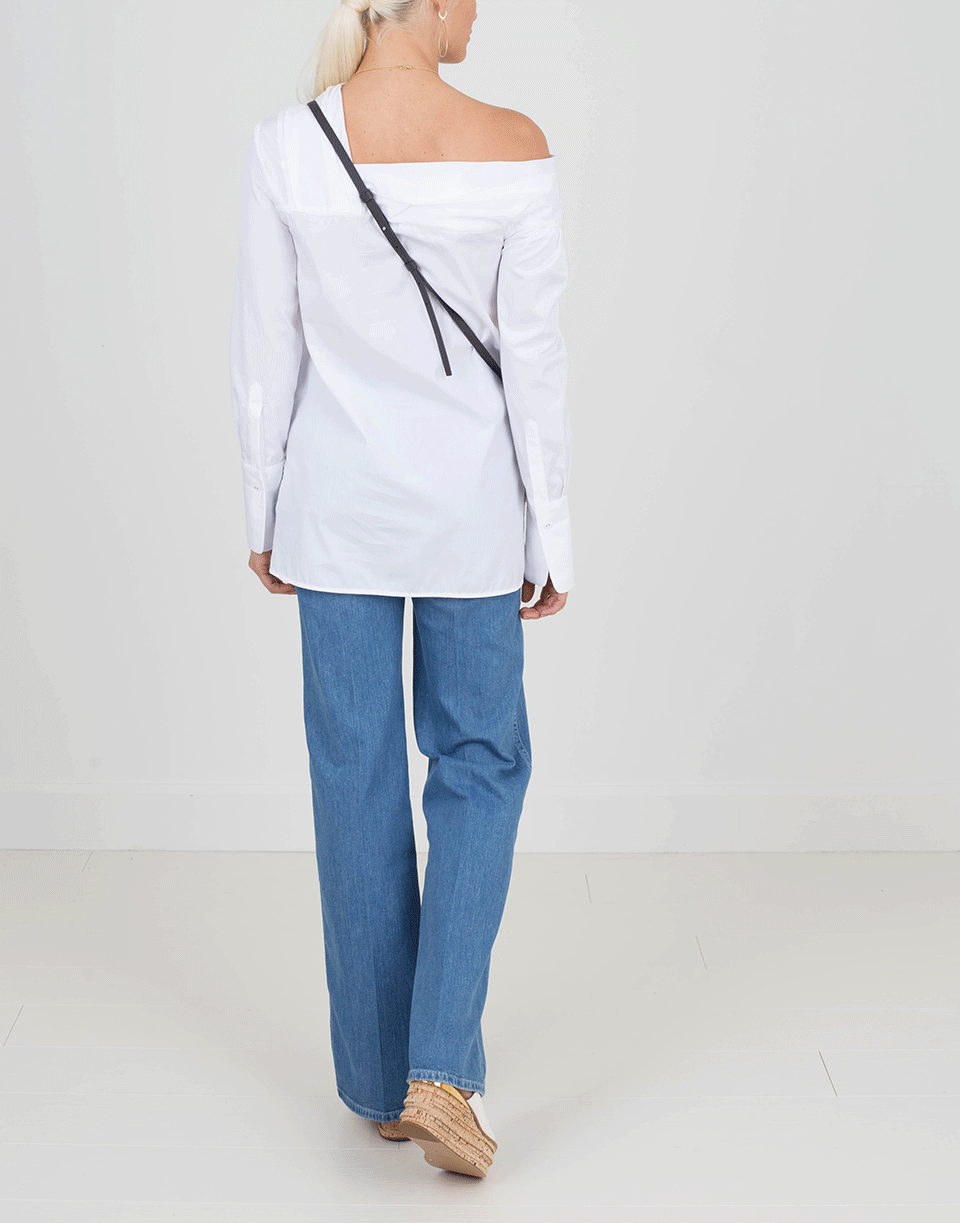 VICTORIA BY V. BECKHAM-One Shoulder Shirt-