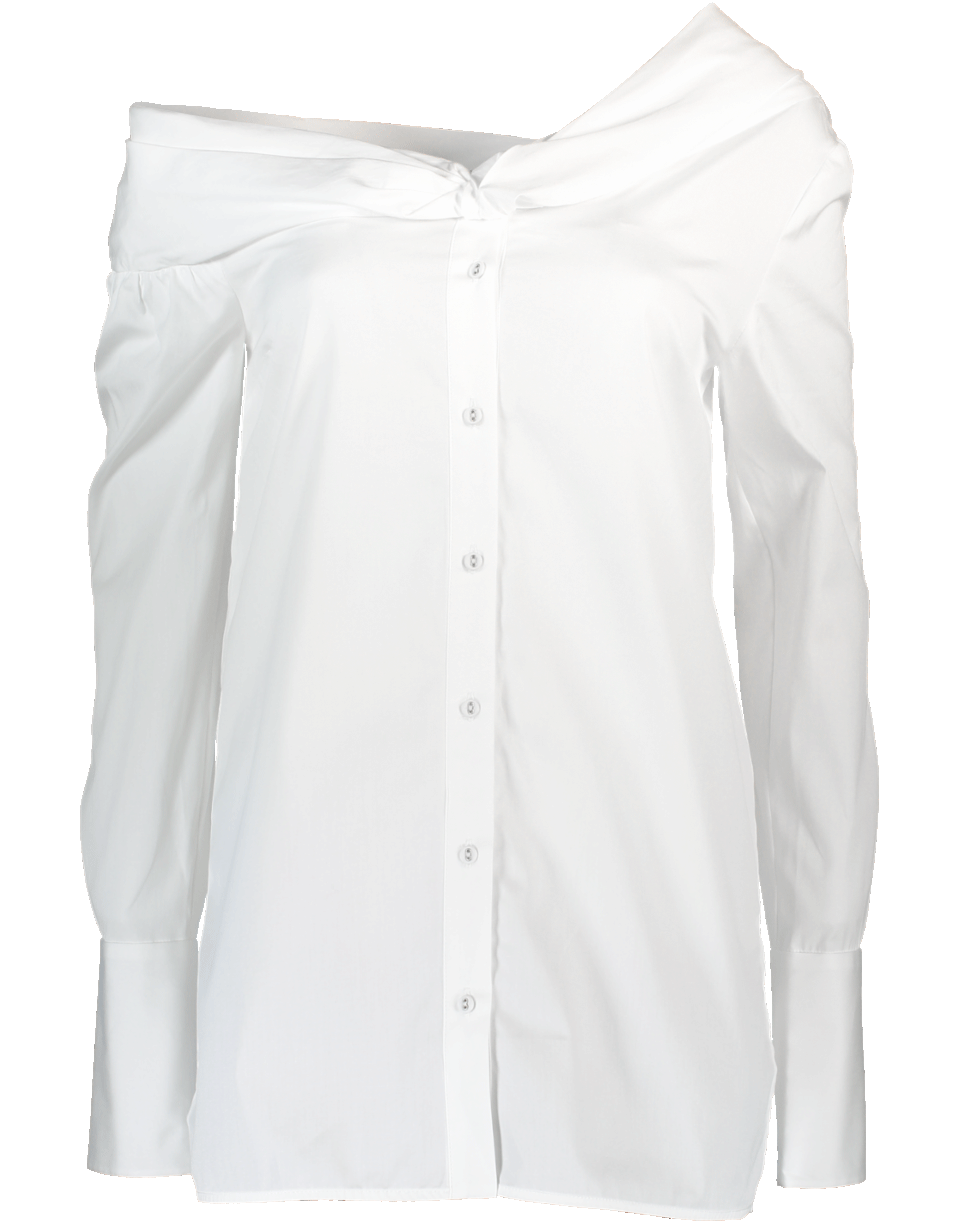 VICTORIA BY V. BECKHAM-One Shoulder Shirt-