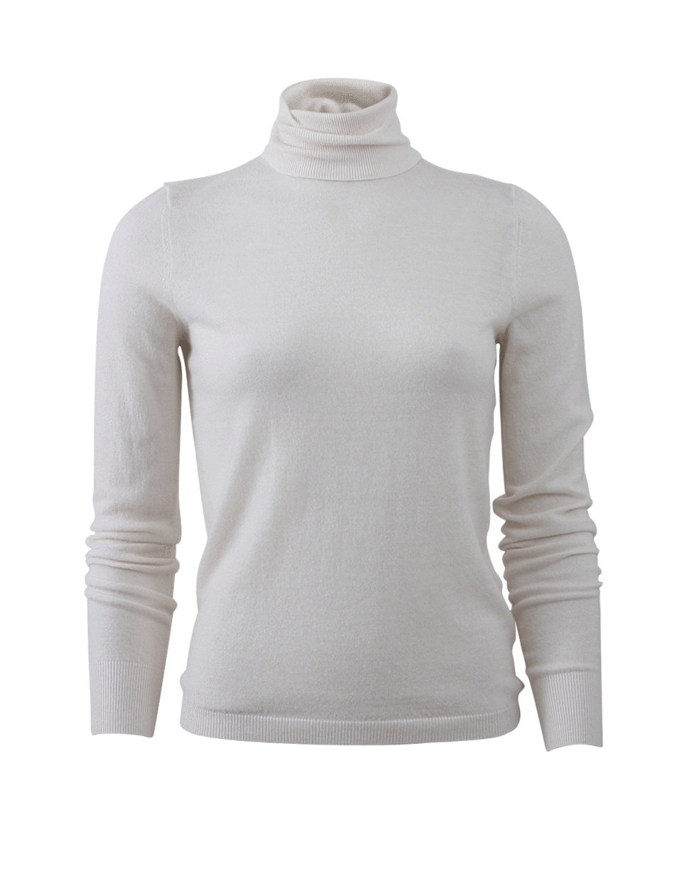 VICTORIA BY V. BECKHAM-Cashmere Turtleneck-