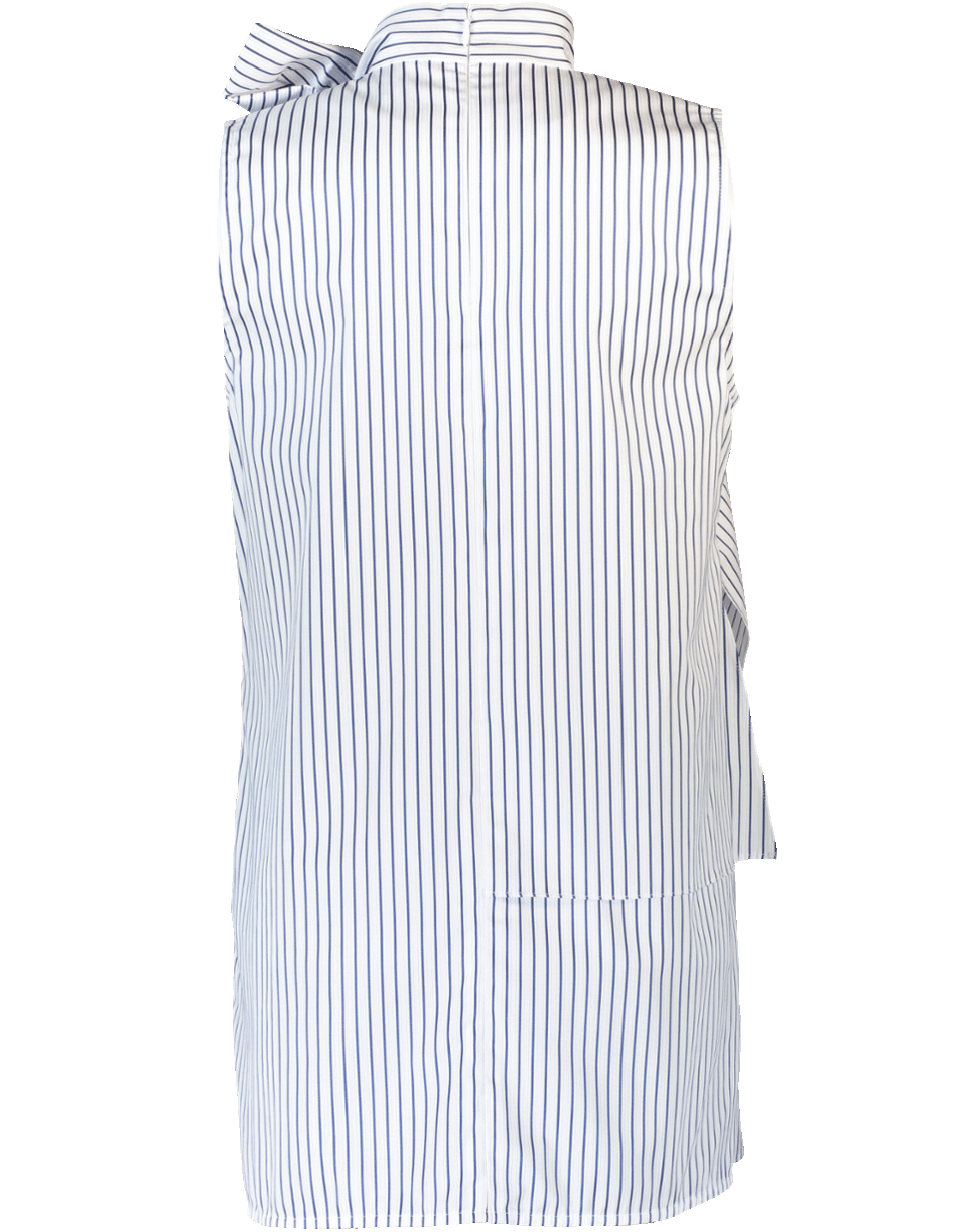 VICTORIA BY V. BECKHAM-Neck Tie Top-