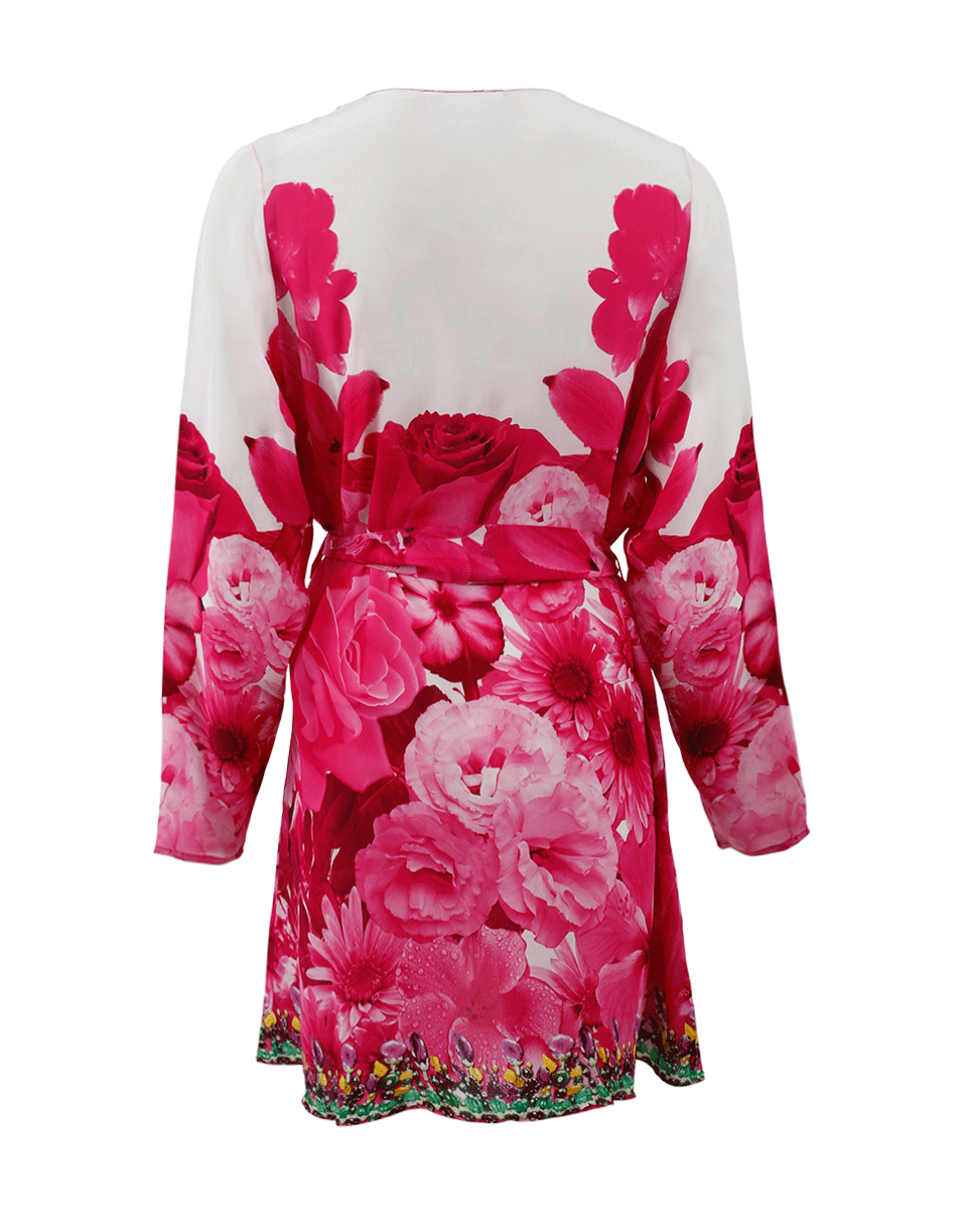 VICTORIA LUXURY SILK-French Short Cardigan-PINK