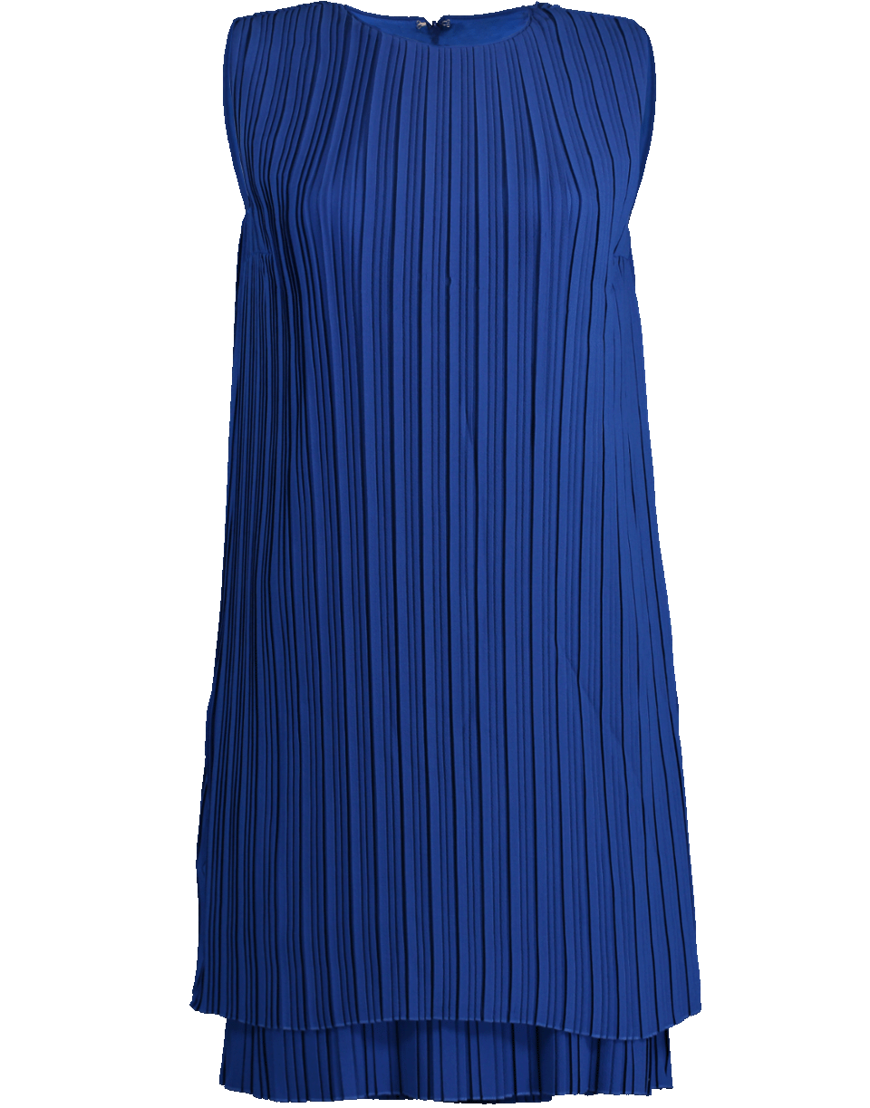 VICTORIA VICTORIA BECKHAM-Pleated Shift Dress-