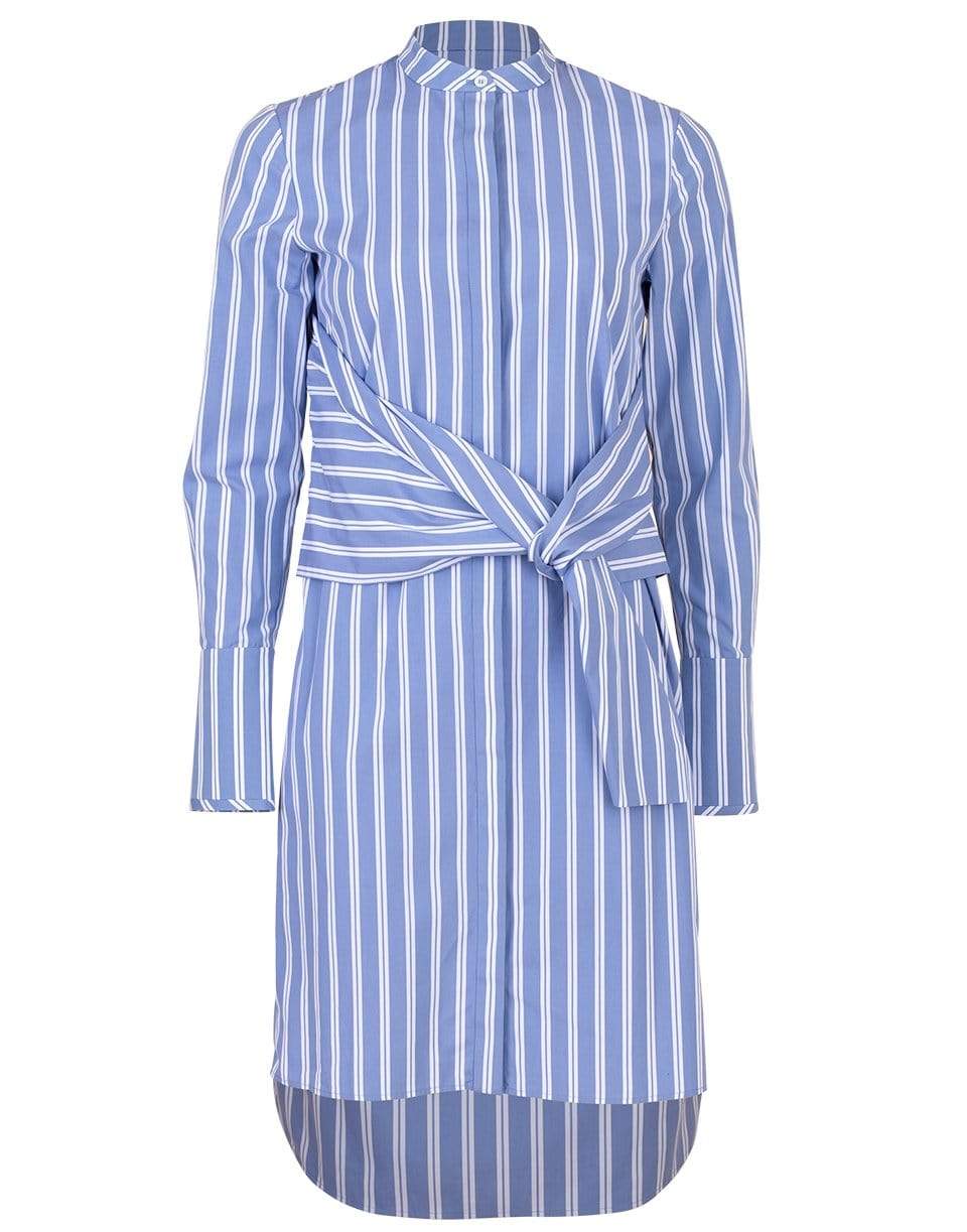 VICTORIA VICTORIA BECKHAM-Tie Waist Shirt Dress-