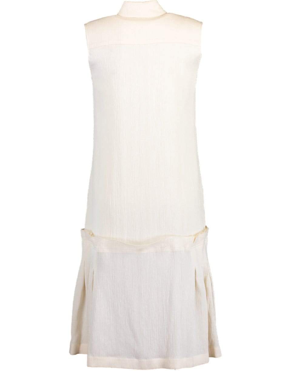 VICTORIA VICTORIA BECKHAM-Flounce Hem 3D Shirt Dress-