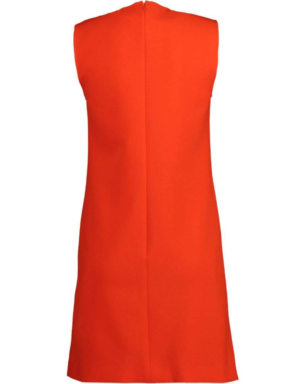 VICTORIA VICTORIA BECKHAM-Double Face Stretch Shift Dress-