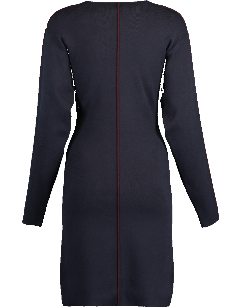 VICTORIA VICTORIA BECKHAM-Drop Sleeve A-Line Dress-