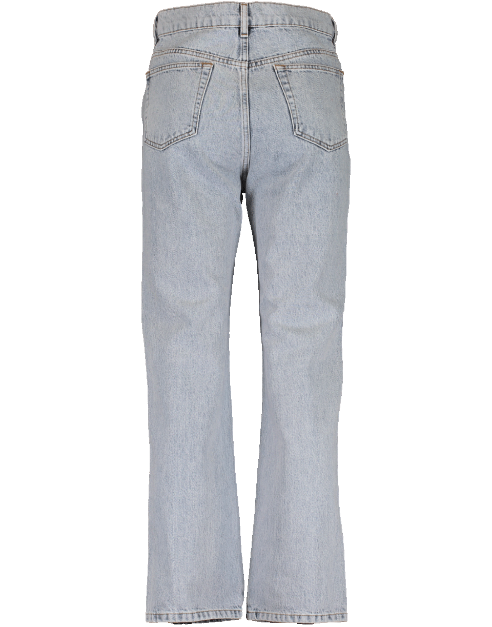 VICTORIA VICTORIA BECKHAM-Straight Leg High Rise Jean-