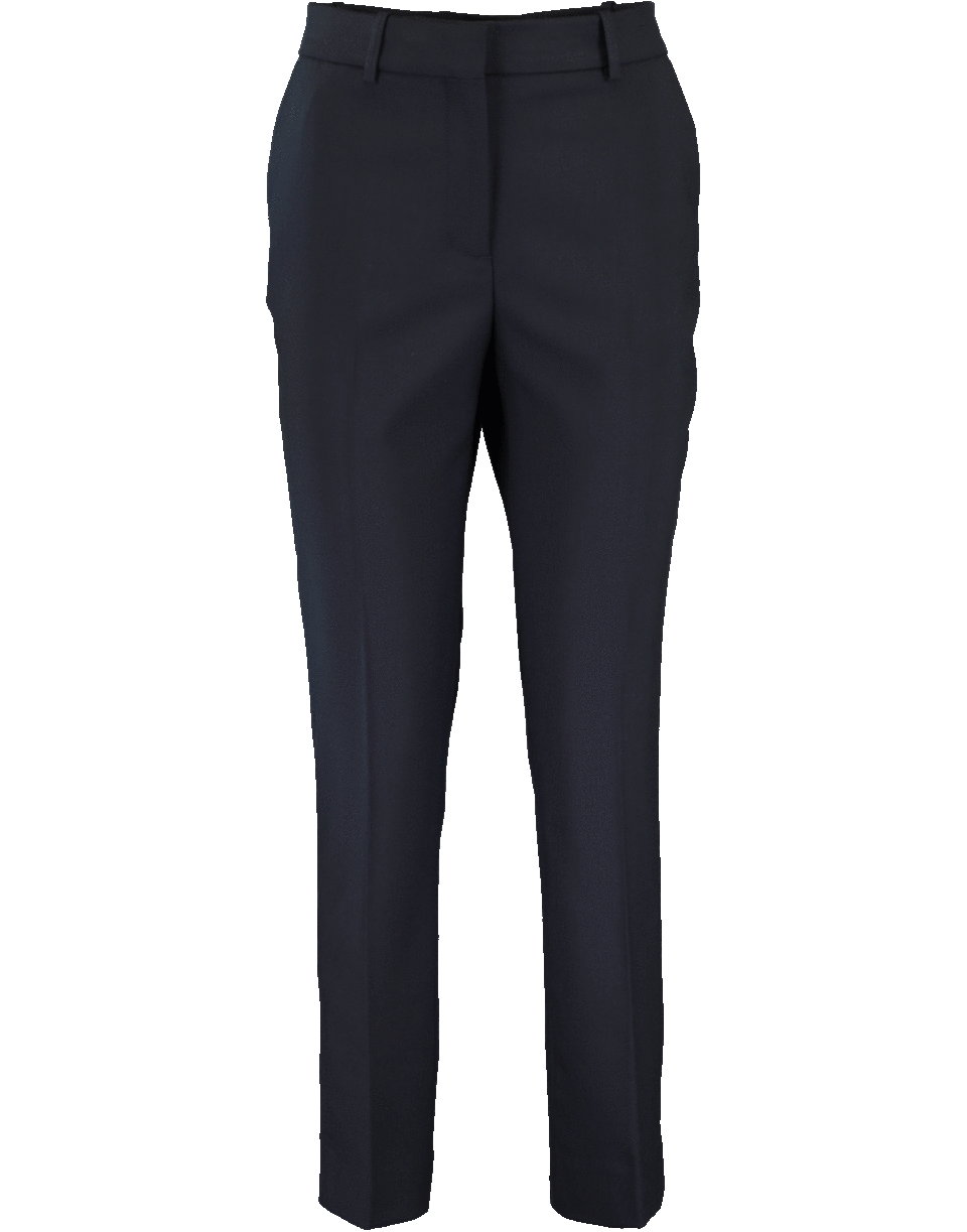 VICTORIA VICTORIA BECKHAM-Straight Leg Pant-MIDNIGHT