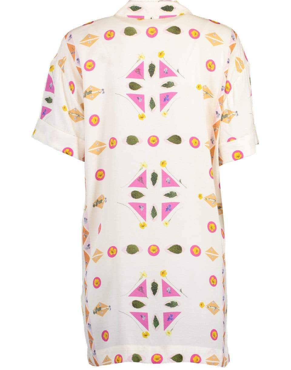 VICTORIA VICTORIA BECKHAM-Pressed Botanical Shirt-