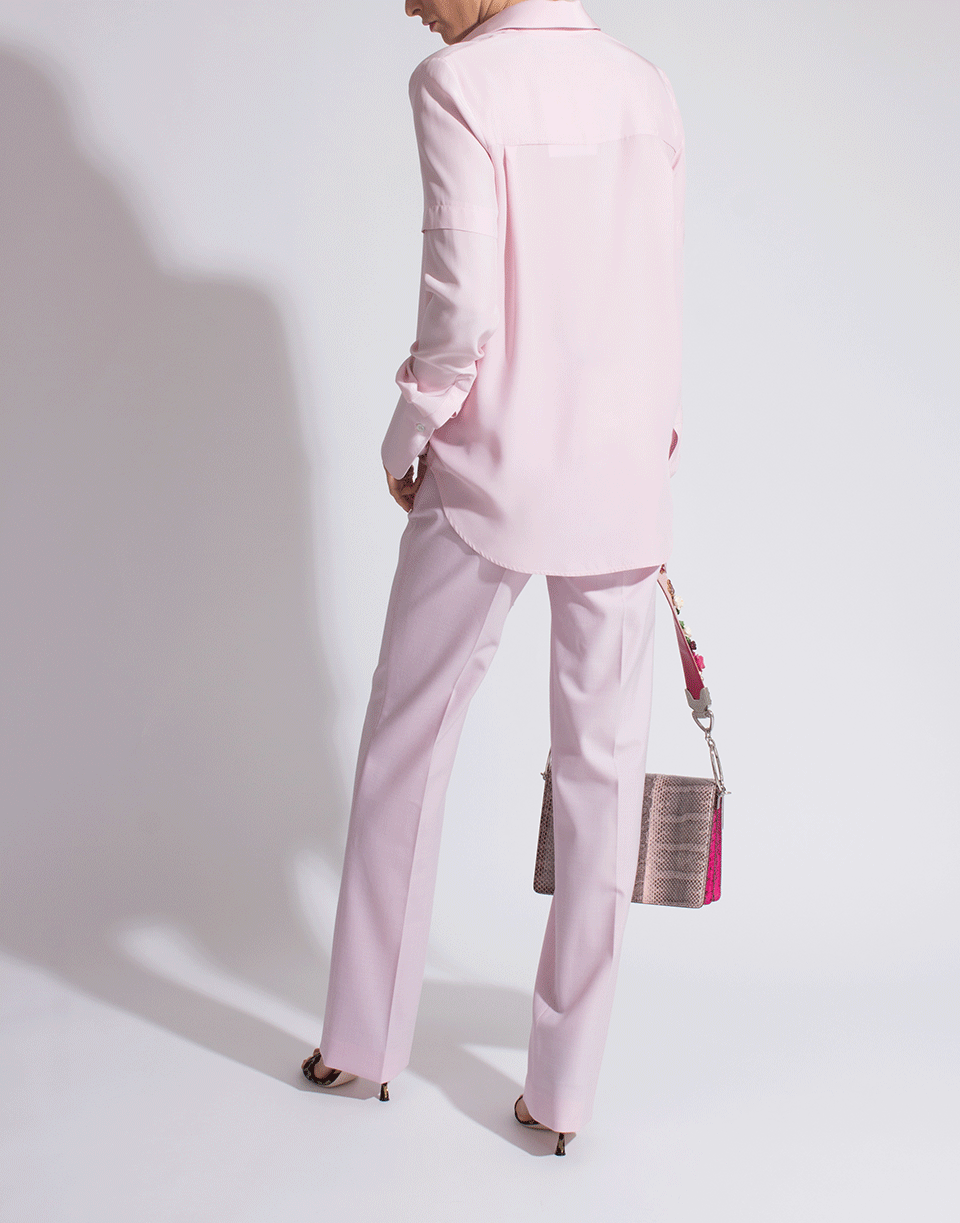 VICTORIA VICTORIA BECKHAM-Tie Front Shirt-
