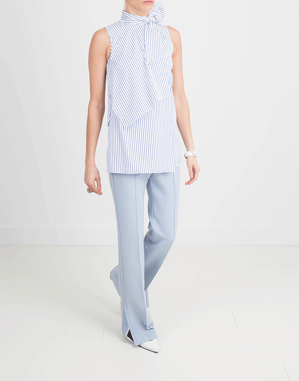 VICTORIA VICTORIA BECKHAM-Neck Tie Top-