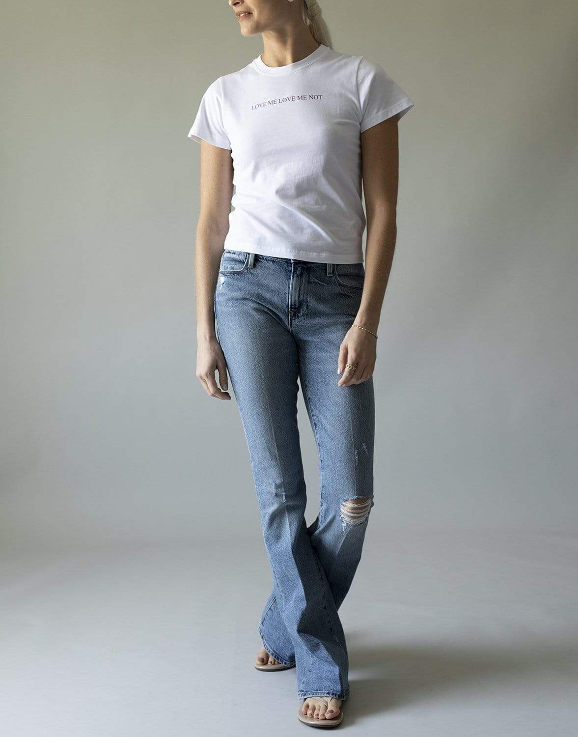 VICTORIA VICTORIA BECKHAM-Love Me, Love Me Not T-Shirt-