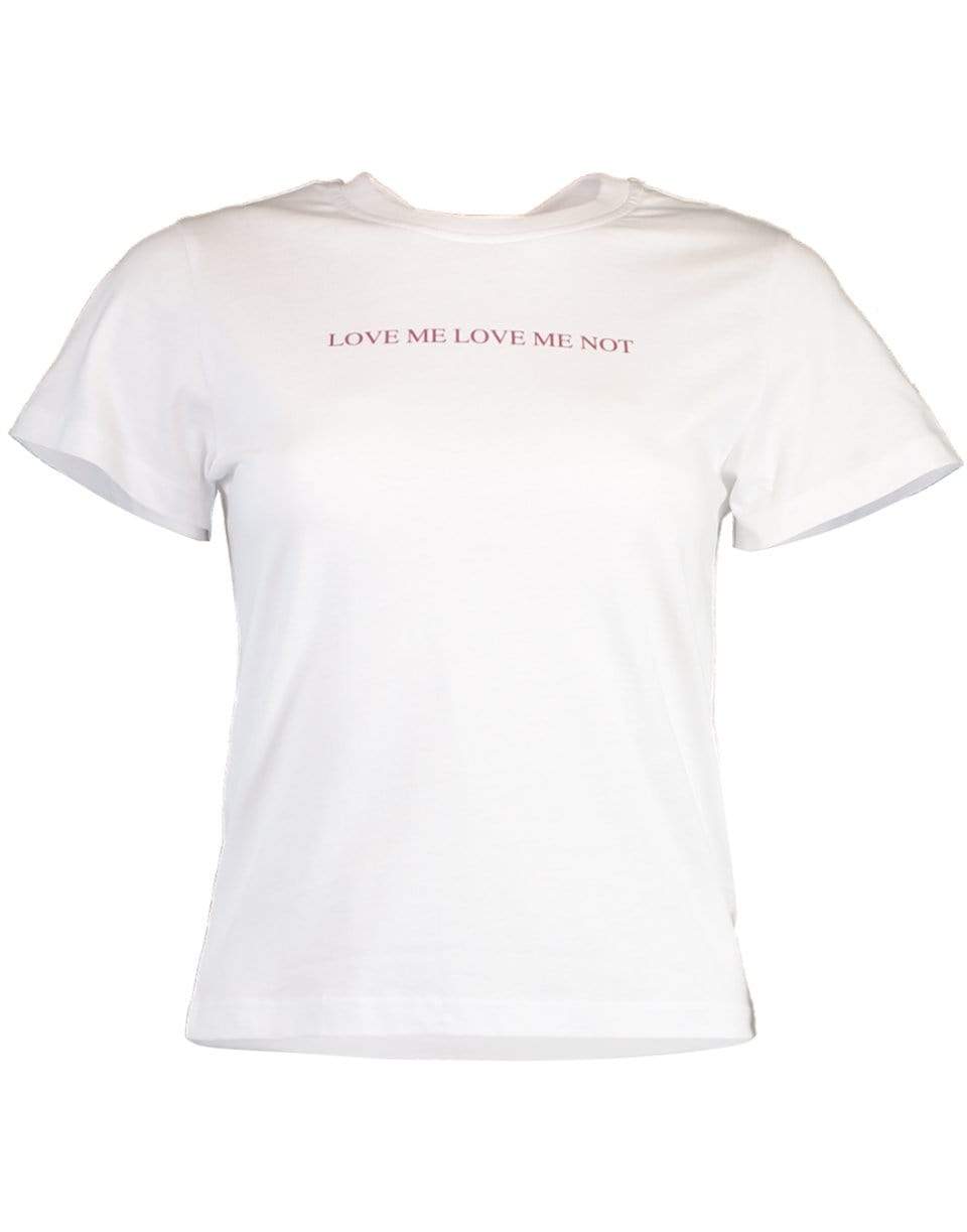 VICTORIA VICTORIA BECKHAM-Love Me, Love Me Not T-Shirt-