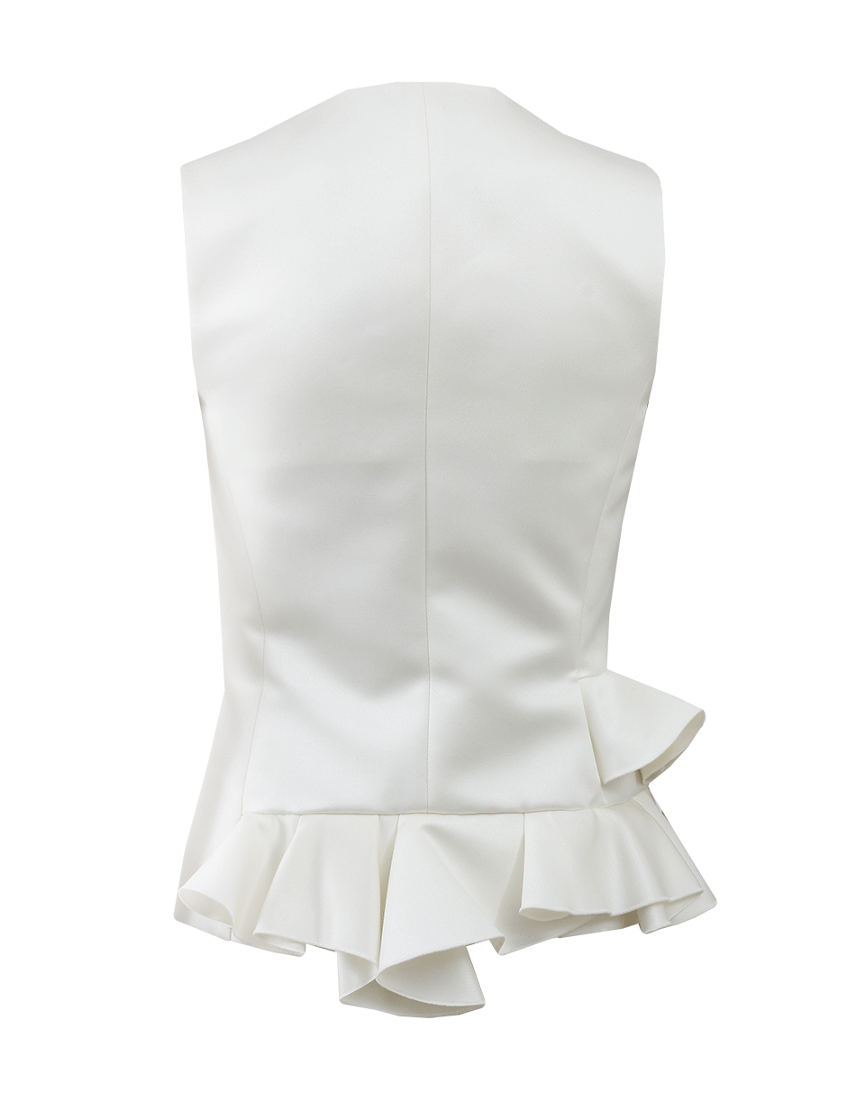 VIKTOR & ROLF-Ruffle Front Gilet-