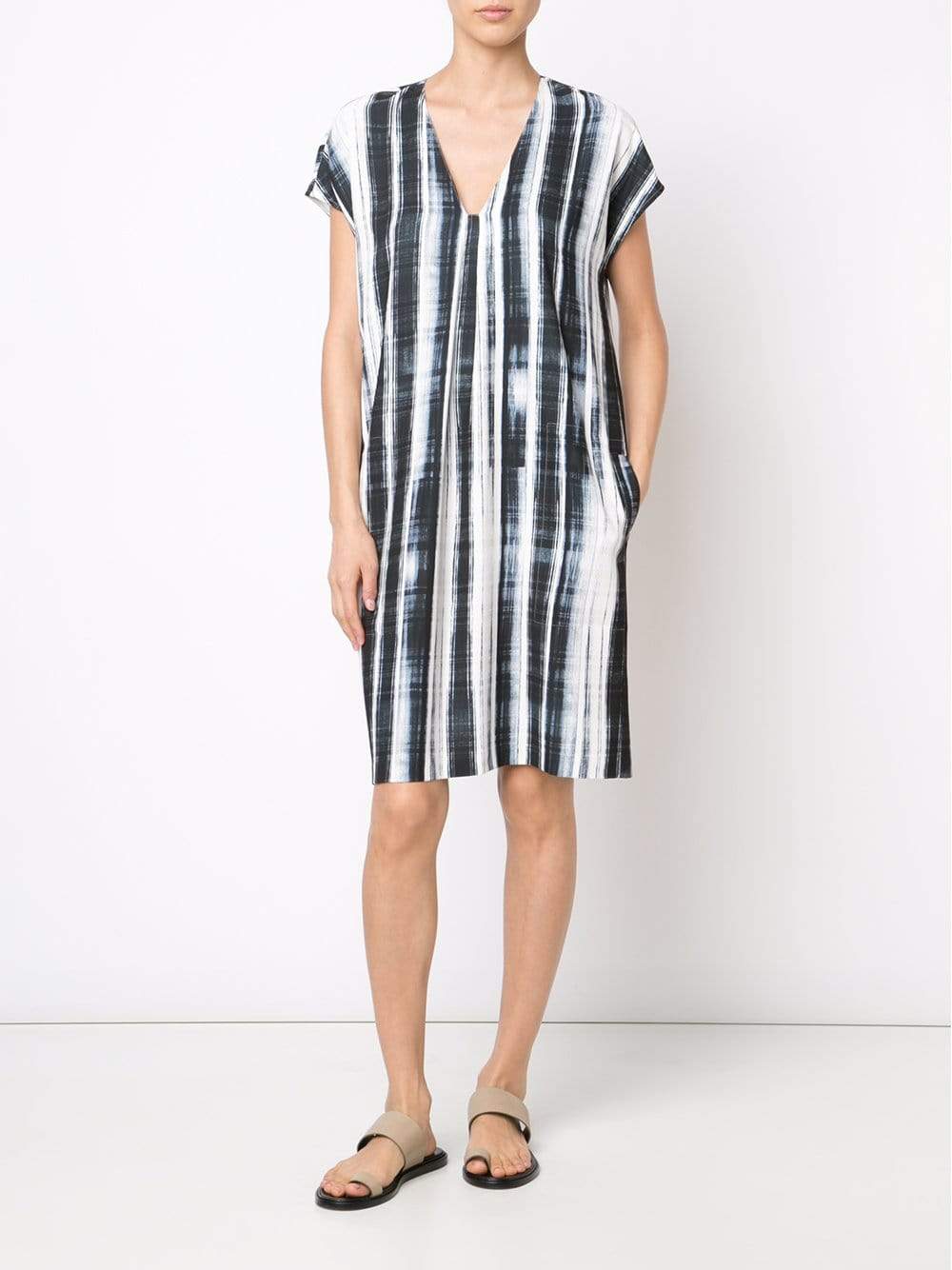 VINCE-Brushstroke Dress-