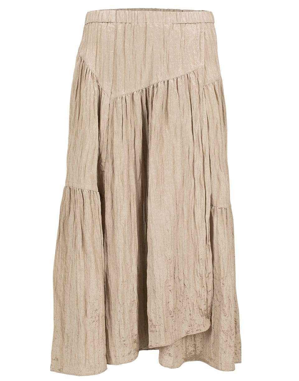 VINCE-Tiered Asymmetric Skirt-
