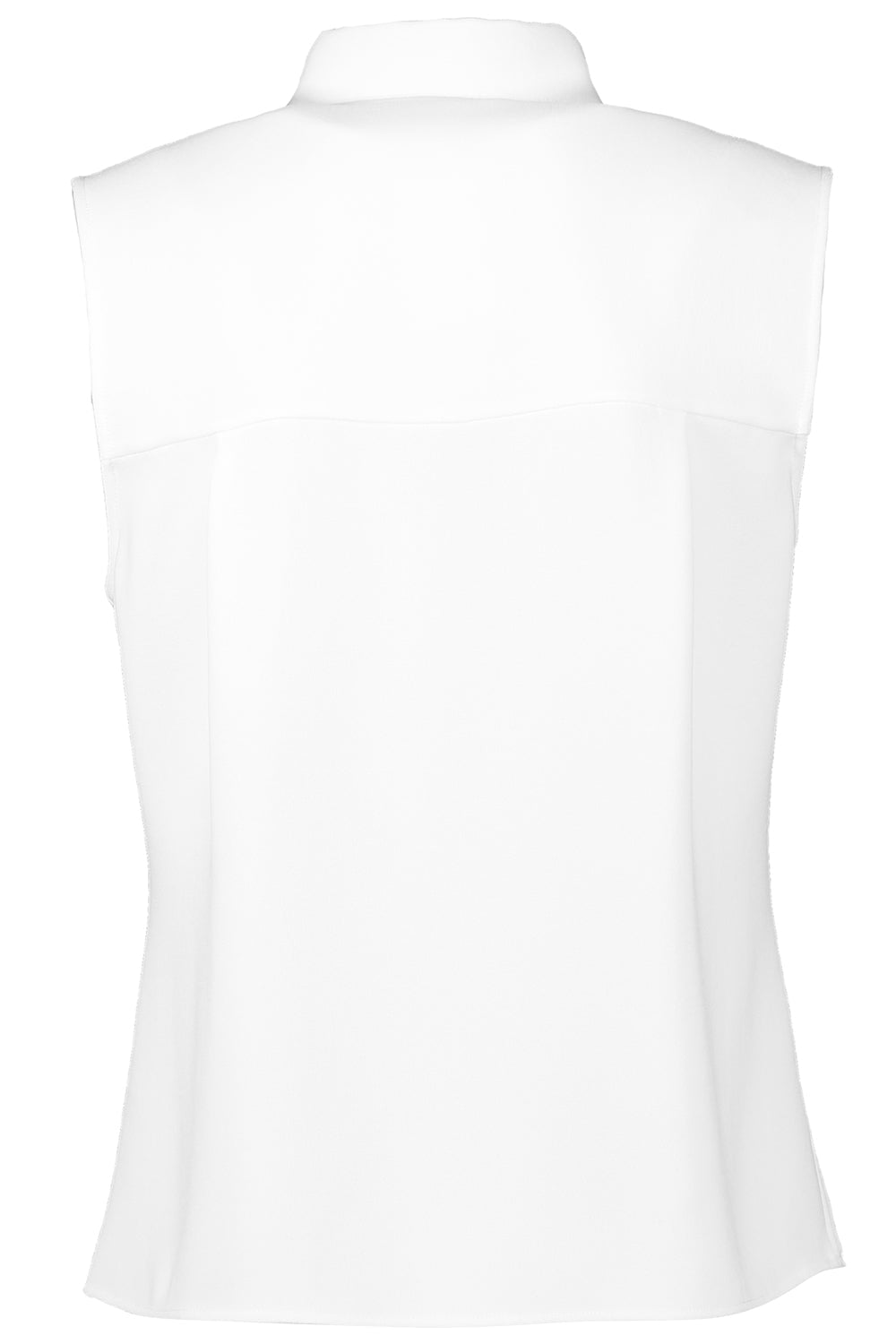 VINCE-Sleeveless Button Front Shirt-