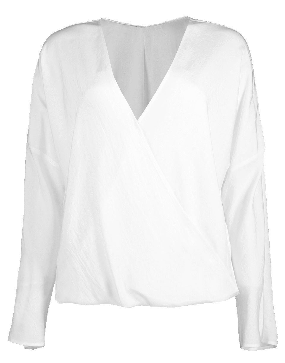 VINCE-Crossover Blouse-