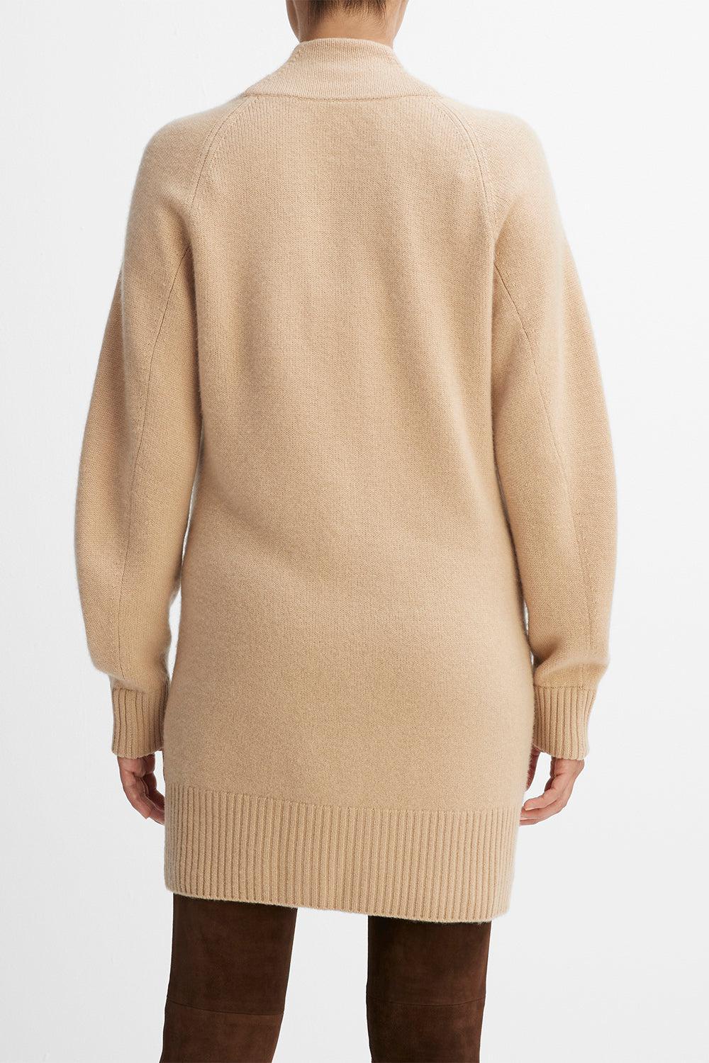 Shawl Collar Cardigan-CAMEL-XS-CLOTHINGTOPCARDIGAN-VINCE