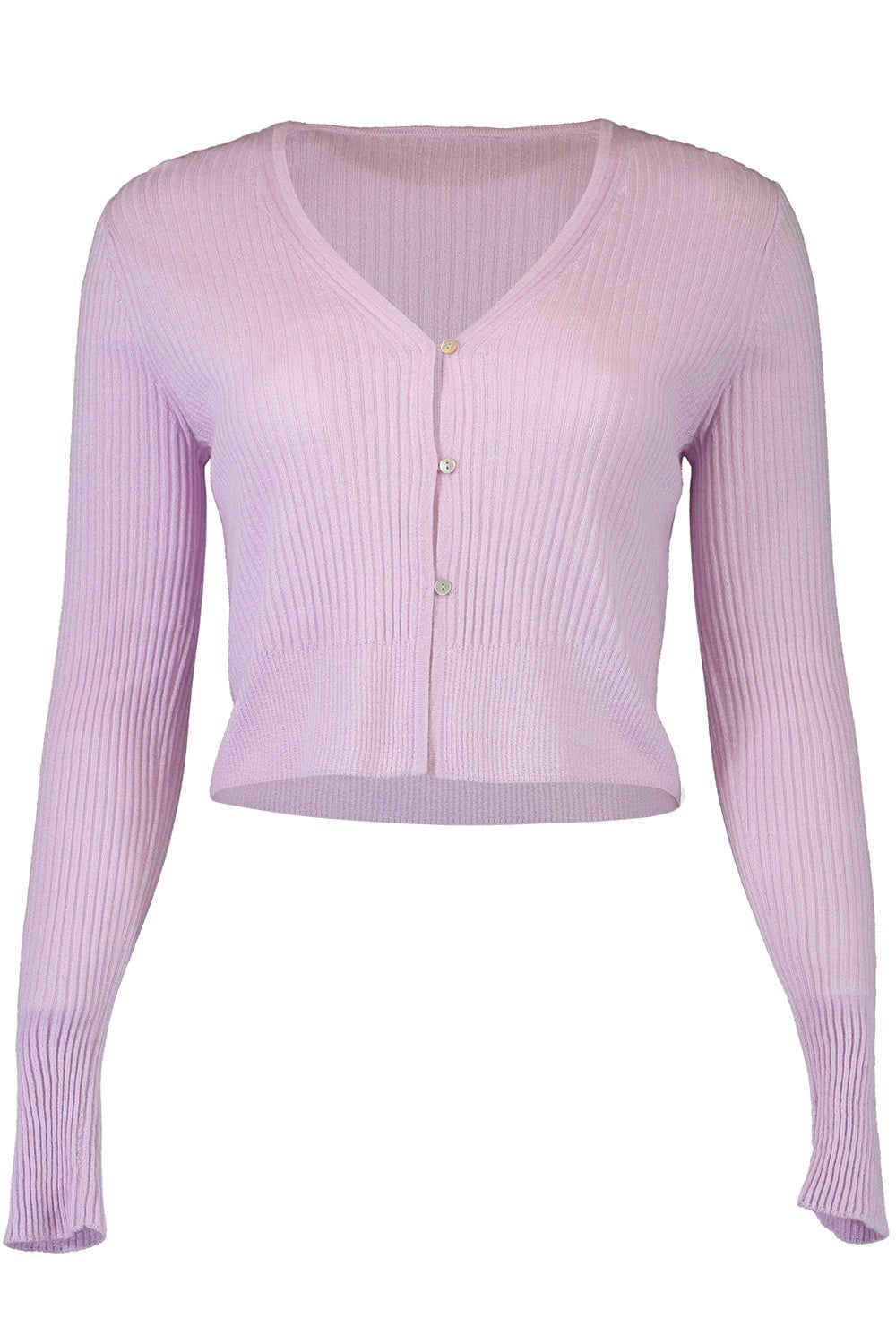 VINCE-Shrunken Button Cardigan-