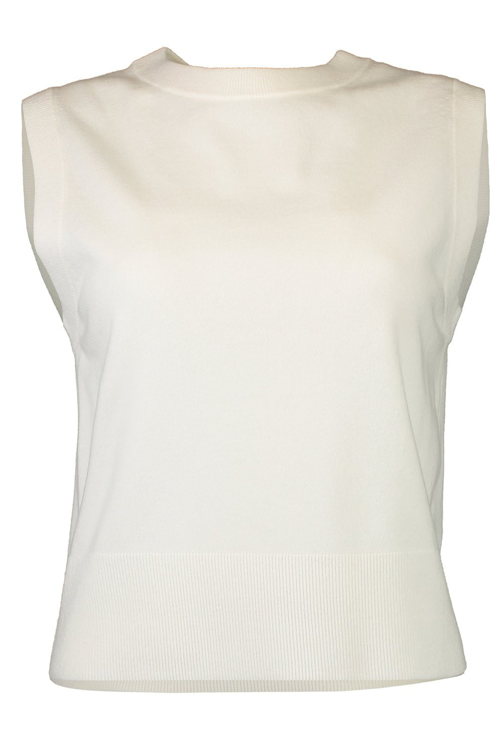 VINCE-Crew Neck Tank Top-