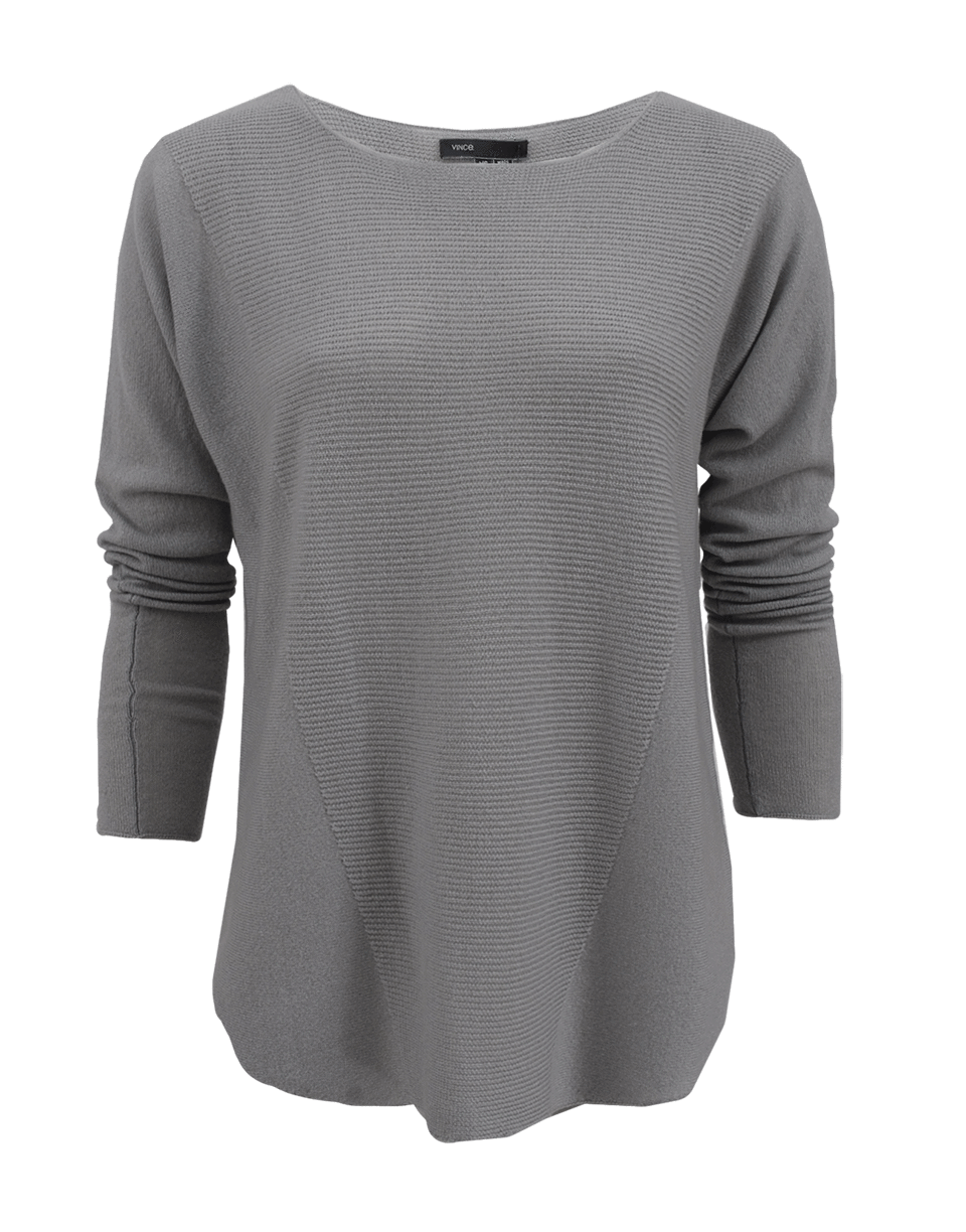 VINCE-Rack Stick Shirt Tail Top-