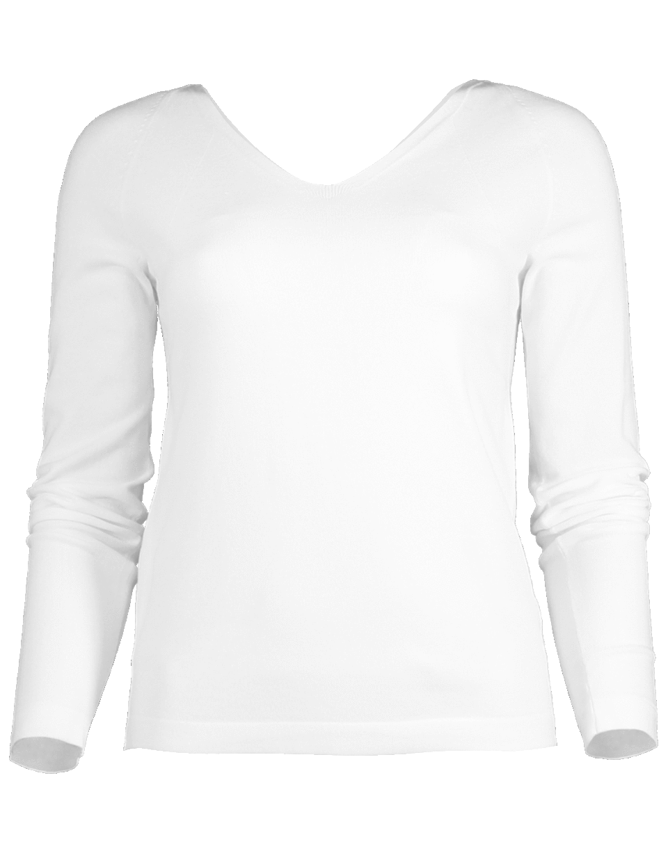 VINCE-Double V-Neck Pullover-