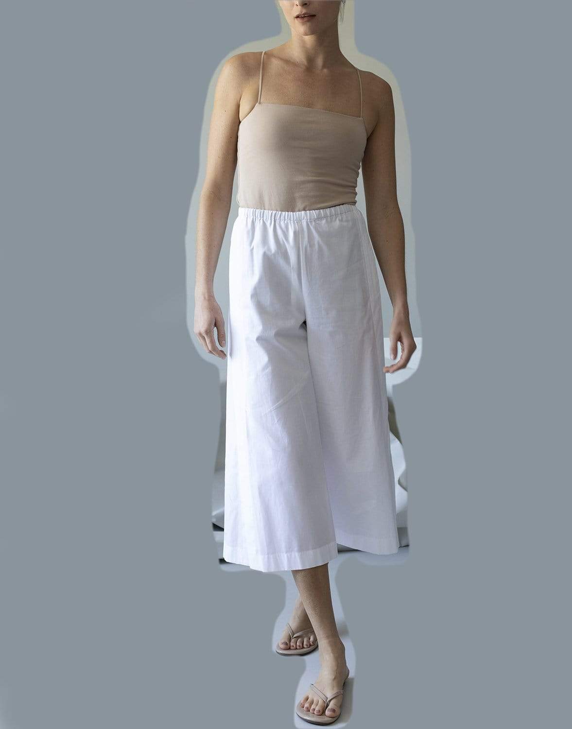 VINCE-Chamois Pima Cotton Camisole-