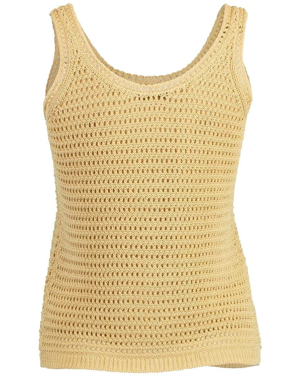 VINCE-Vanilla Crochet Tank-